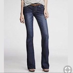 Express jeans low rise bootcut